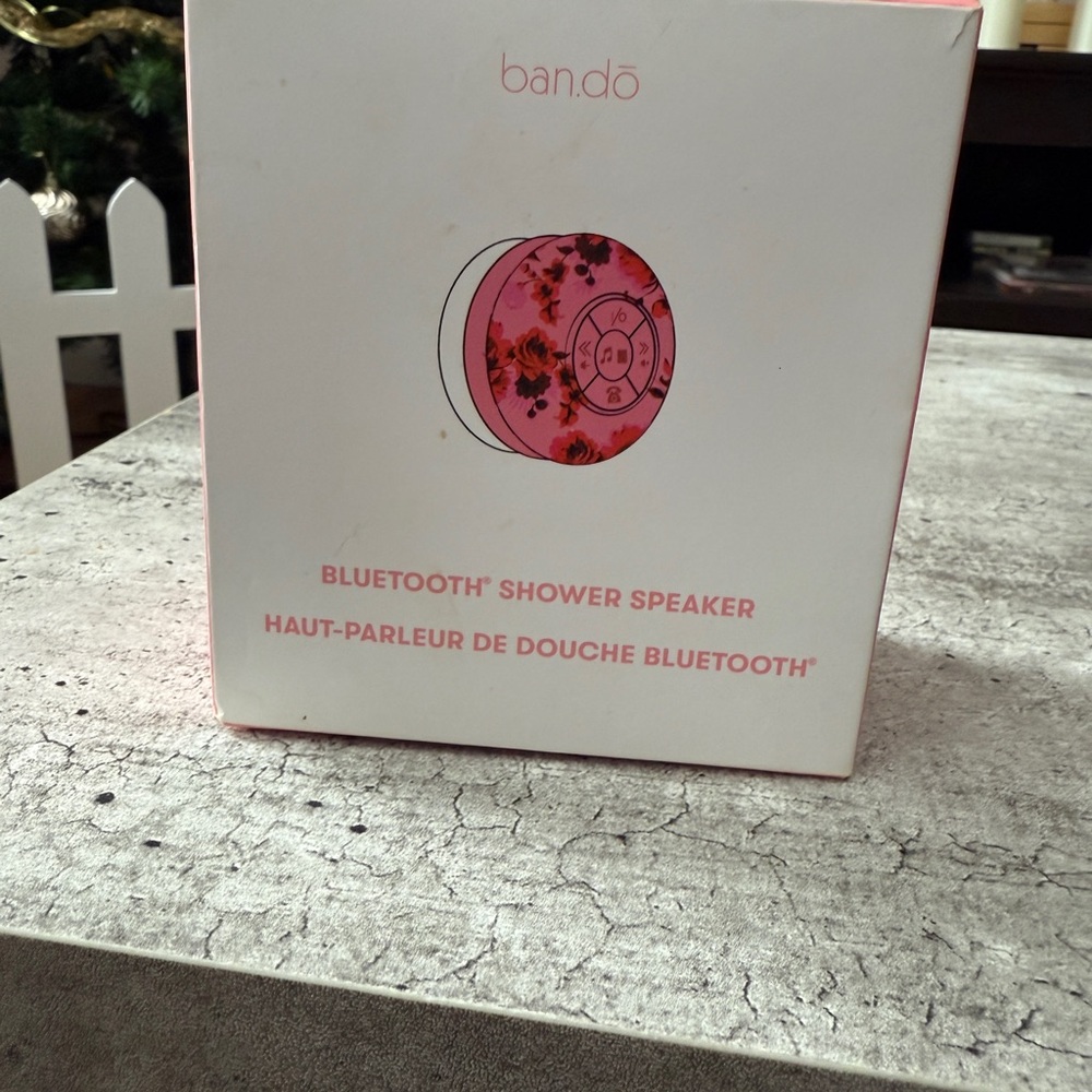 ban.do Floral Bluetooth Shower Speaker